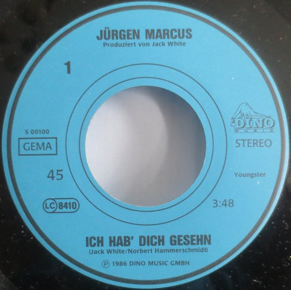 Jurgen Marcus - Ich Hab' Dich Gesehn 21602 Vinyl Singles Vinyl Goed / Hoes Goed