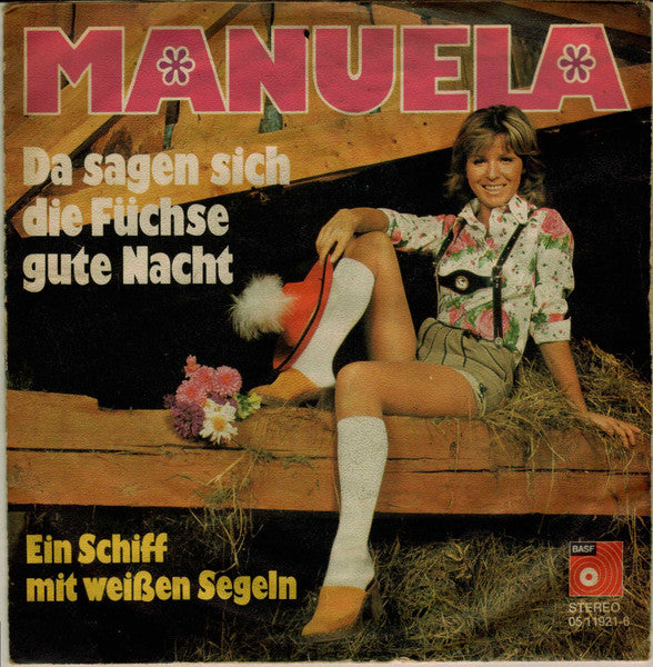 Manuela - Da Sagen Sich Die Füchse Gute Nacht 30225 Vinyl Singles Vinyl Goed / Hoes Goed