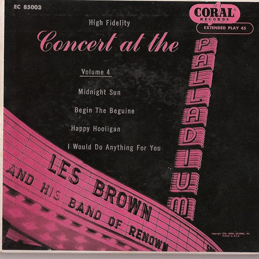 Les Brown And His Band Of Renown - Concert At The Palladium Vol. 4 18382 Vinyl Singles Vinyl Goed / Hoes Goed