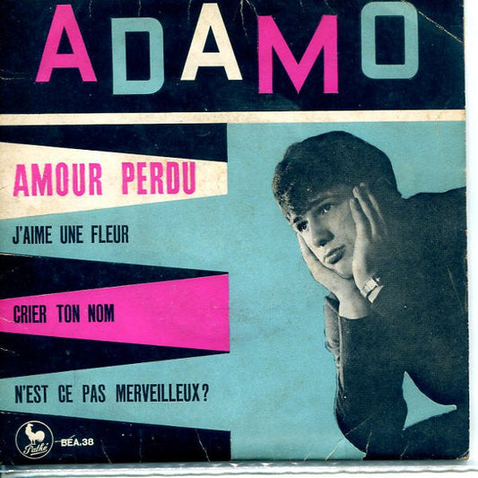 Adamo - Amour Perdu 40889 Vinyl Singles EP Vinyl Goed / Hoes Goed