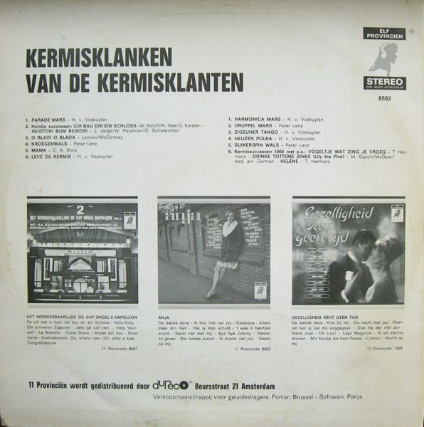 Kermisklanten - Kermisklanken Van De Kermisklanten (LP) 41221 Vinyl LP Vinyl Goed / Hoes Goed