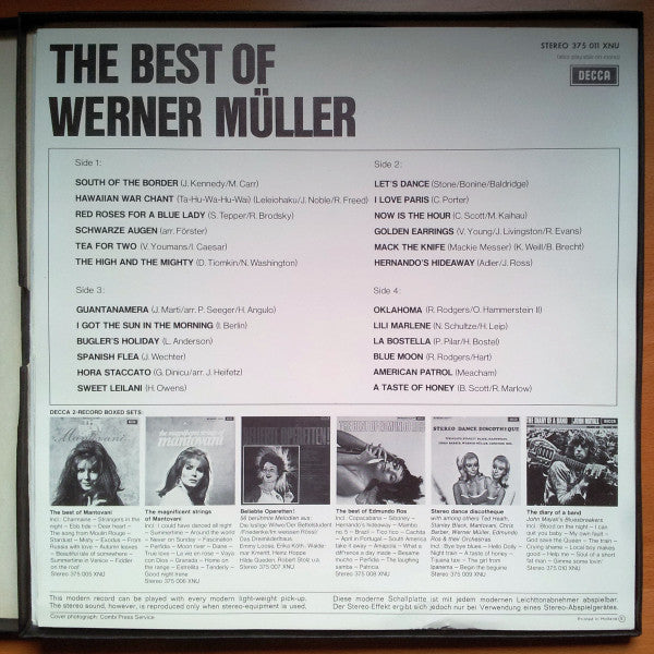 Werner Müller - The Best Of Werner Müller (LP) 50245 Vinyl LP Dubbel Vinyl Goed / Hoes Goed
