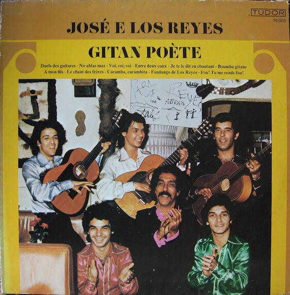 José E Los Reyes - Gitan Poète (LP) 41282 Vinyl LP Vinyl Goed / Hoes Goed