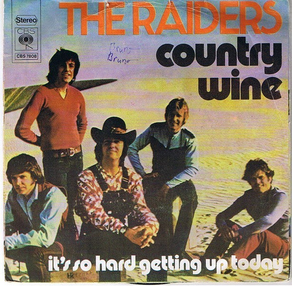 Raiders - Country Wine 18016 Vinyl Singles Vinyl Goed / Hoes Goed