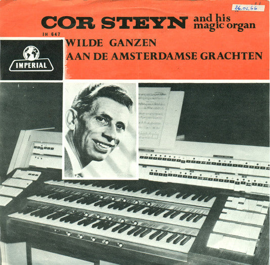 Cor Steyn - Wilde Ganzen 21884 Vinyl Singles Vinyl Goed / Hoes Goed
