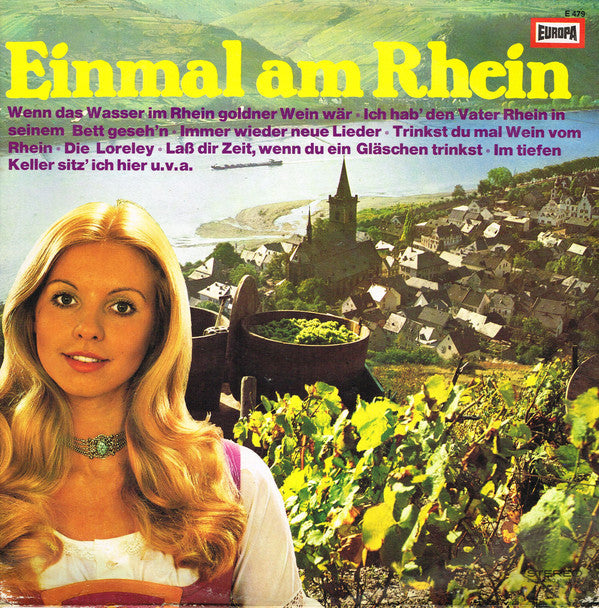 Various - Einmal Am Rhein (LP) 44284 Vinyl LP Vinyl Goed / Hoes Goed