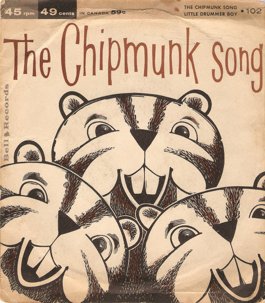 Miller Sisters / The Playmakers - Little Drummer Boy / The Chipmunk Song 33301 Vinyl Singles EP Vinyl Goed / Hoes Goed