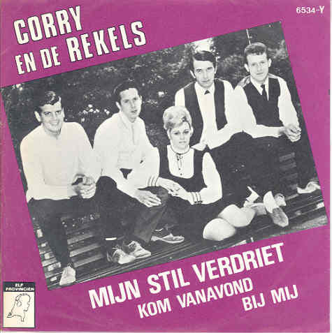 Corry En De Rekels - Mijn Stil Verdriet 34342 Vinyl Singles Vinyl Goed / Hoes Goed