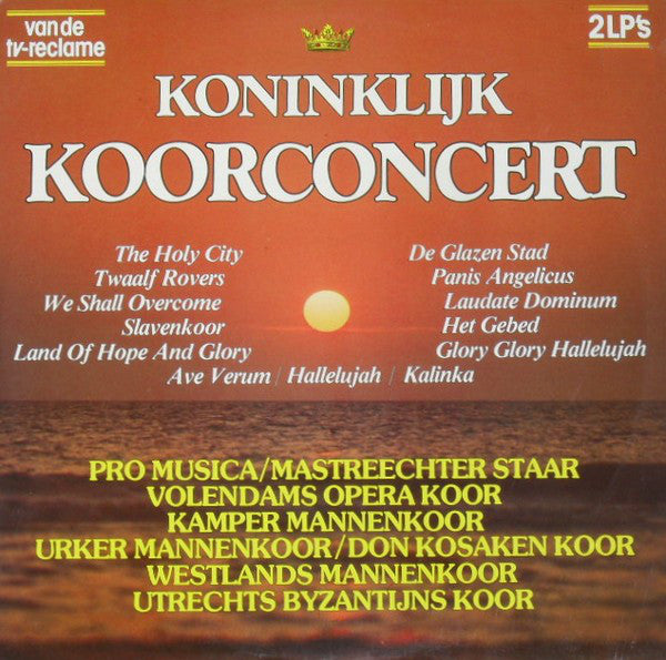 Various - Koninklijk Koorconcert (LP) 44436 Vinyl LP Vinyl Goed / Hoes Goed
