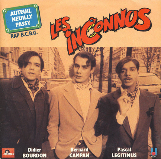 Les Inconnus - Auteuil Neuilly Passy 03884 Vinyl Singles Vinyl Goed / Hoes Goed