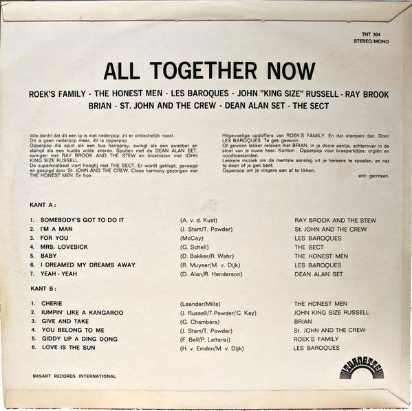 Various - All Together Now (LP) 49558 Vinyl LP Vinyl Goed / Hoes Goed