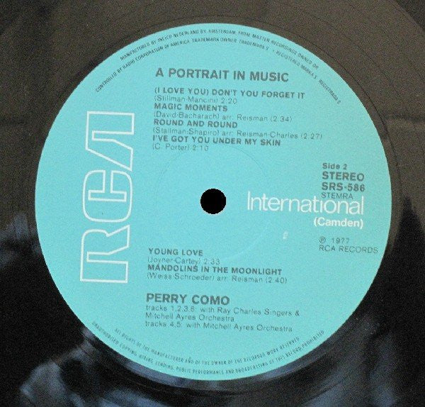 Perry Como – A Portrait In Music (LP) 43476