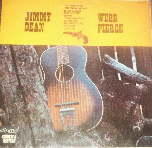 Jimmy Dean / Webb Pierce - Jimmy Dean - Webb Pierce (LP) 43961 Vinyl LP Vinyl Goed / Hoes Goed