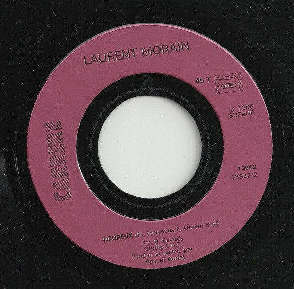Laurent Morain - Je Danse Seul 29947 Vinyl Singles Vinyl Goed / Hoes Goed