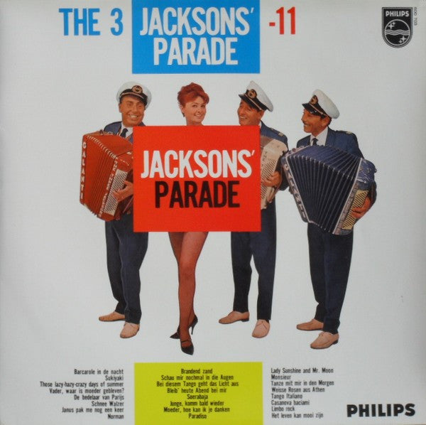 3 Jacksons - Jacksons' Parade - No. 11 (10") 50484 Vinyl LP 10" Vinyl Goed / Hoes Goed