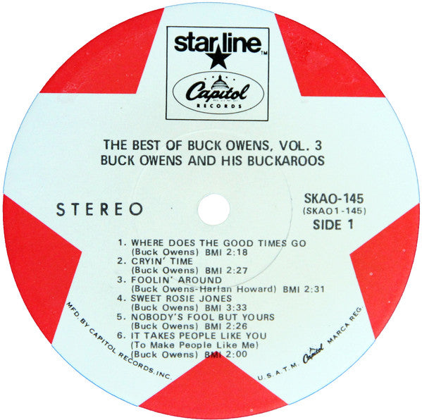 Buck Owens – Das Beste von Buck Owens, Bd. 3 (LP) 40448