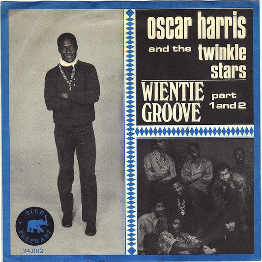Oscar Harris & The Twinkle Stars - Wientie Groove Part 1 And 2 26741 Vinyl Singles Vinyl Goed / Hoes Goed