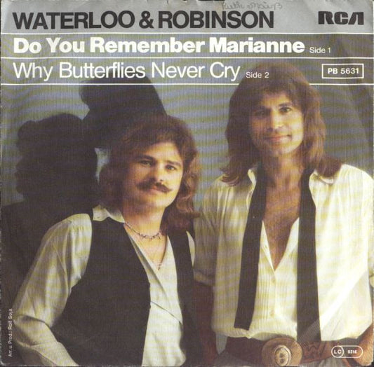 Waterloo & Robinson - Do You Remember Marianne 08404 Vinyl Singles Vinyl Goed / Hoes Goed