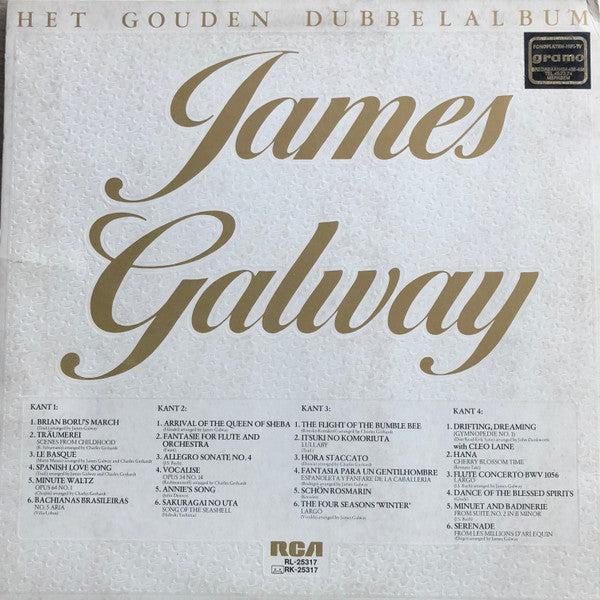 James Galway - Het Gouden Dubbelalbum (LP) 46274 Vinyl LP Vinyl Goed / Hoes Goed