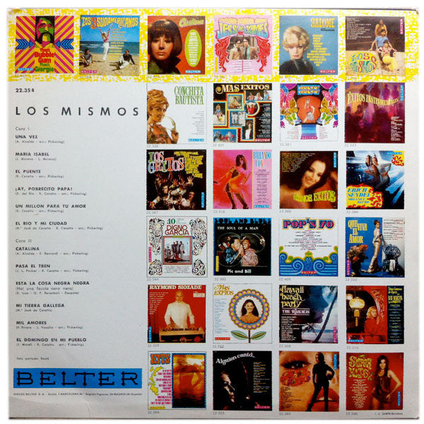 Los Mismos - Los Mismos (LP) 49695 Vinyl LP Vinyl Goed / Hoes Goed