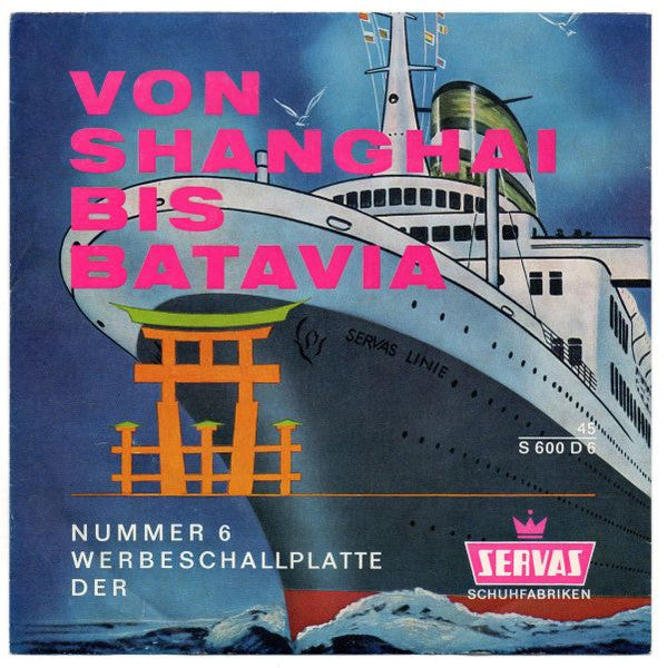 Gunthar Vogel - Von Shanghai Bis Batavia (Flex-disc) 40396 Flexidisc Vinyl Goed / Hoes Goed