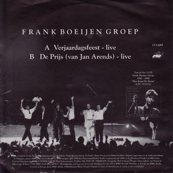 Frank Boeijen Group - Birthday Party - Live 33623