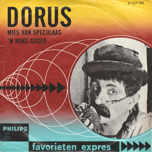 Dorus - Mies Van Speculaas 23670 Vinyl Singles Vinyl Goed / Hoes Goed