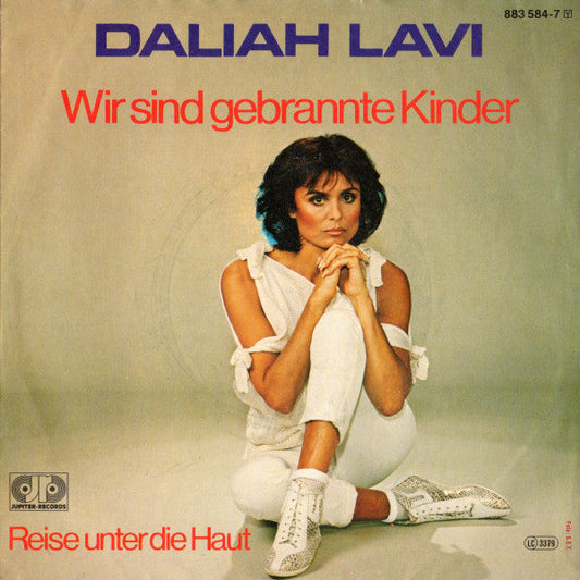Daliah Lavi - Wir Sind Gebrannte Kinder 09691 Vinyl Singles Vinyl Goed / Hoes Goed