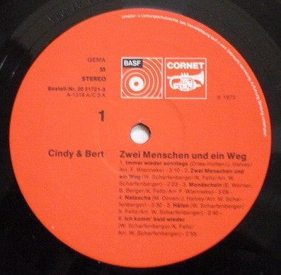 Cindy & Bert – Zwei Menschen und ein Weg (LP) 49262