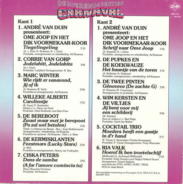 Various – The Thundering Thirteen Carnival (LP)