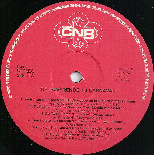 Various - The Thundering Thirteen Carnival (LP) 43202
