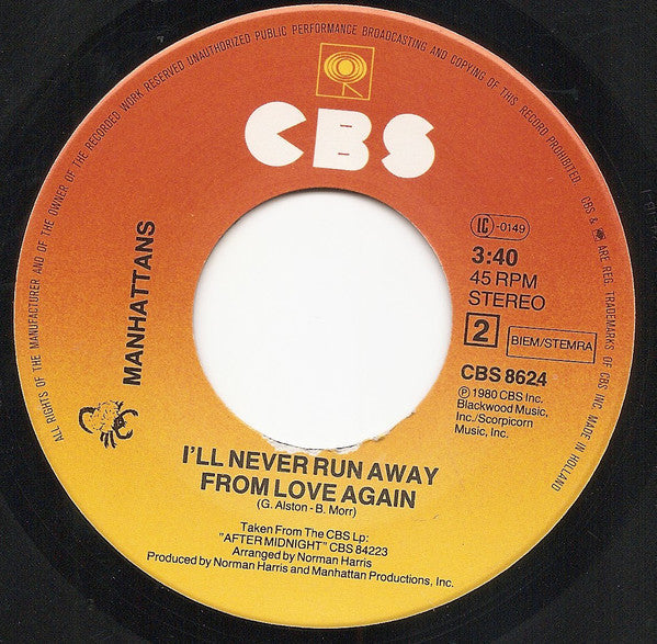 Manhattans - Shining Star 14581