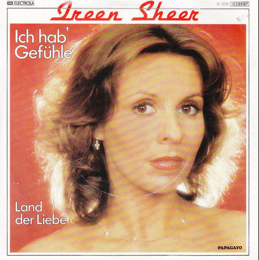 Ireen Sheer - Ich Hab' Gefühle 11998 Vinyl Singles Vinyl Goed / Hoes Goed