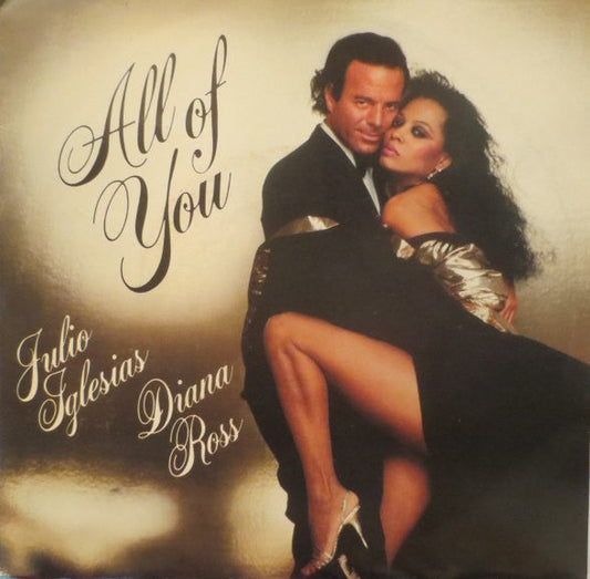 Julio Iglesias, Diana Ross - All Of You 38330 Vinyl Singles Vinyl Goed / Hoes Goed