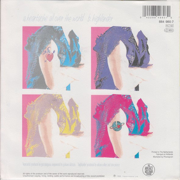 Elton John - Heartache All Over The World 03529 Vinyl Singles Vinyl Goed / Hoes Goed