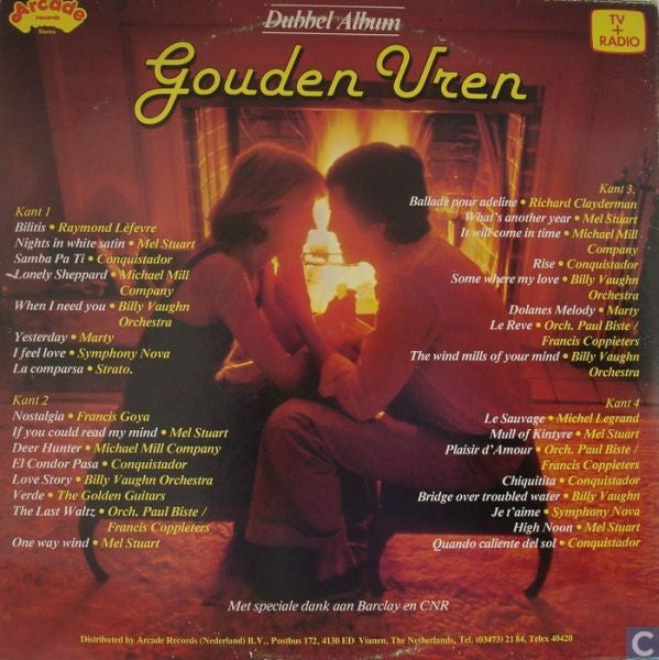Various - Gouden Uren (LP) 46268 Vinyl LP Vinyl Goed / Hoes Goed