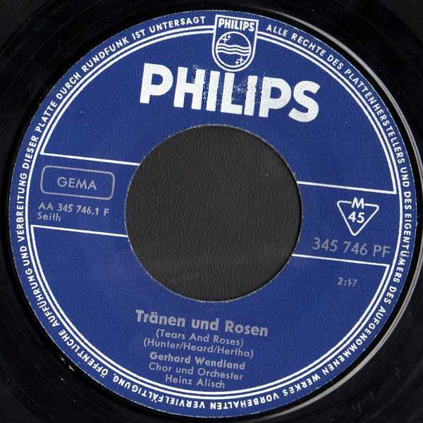 Gerhard Wendland - Tränen und Rosen 30928