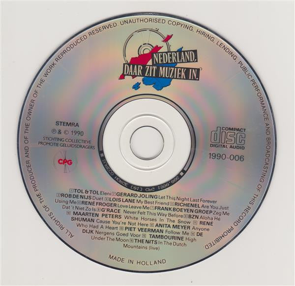 Various - Nederland, Daar Zit Muziek In (CD) 70528 Compact Disc Goede Staat