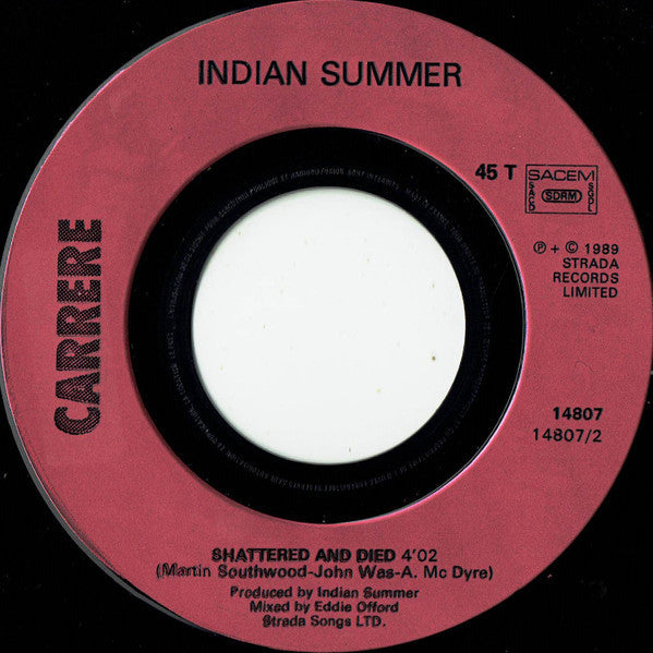 Indian Summer - Just Like Lovers album cover More images 15909 Vinyl Singles Vinyl Goed / Hoes Goed