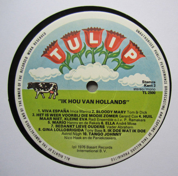 Various - Ik Hou Van Hollands - 10 Jaar Radio En TV-Toppers (LP) Vinyl LP Dubbel Vinyl Goed / Hoes Goed