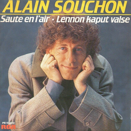 Alain Souchon - Saute En L'Air 04229 Vinyl Singles Vinyl Goed / Hoes Goed