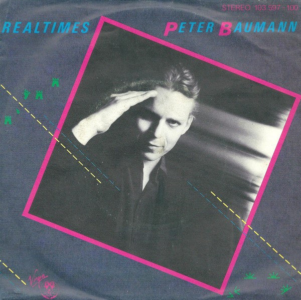 Peter Baumann - Realtimes 35937 Vinyl Singles Vinyl Goed / Hoes Goed