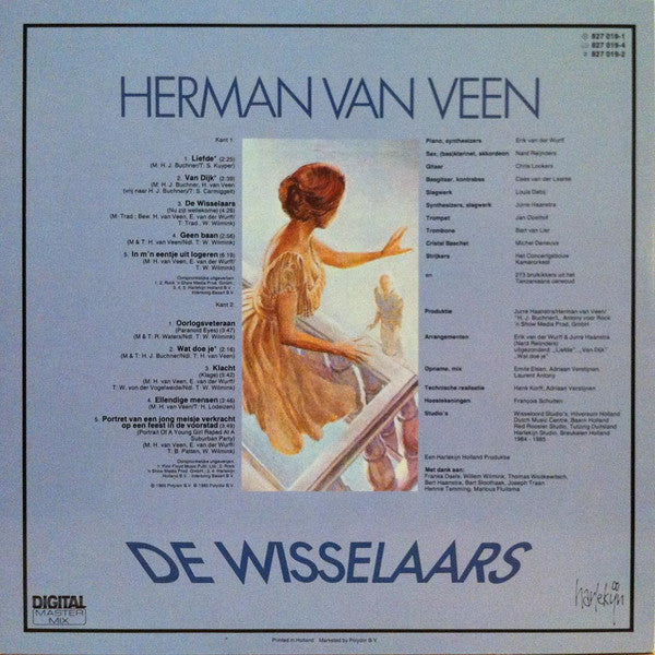 Herman van Veen – De Wisselaars (LP) 46691 Vinyl LP Vinyl Goed / Hoes Goed