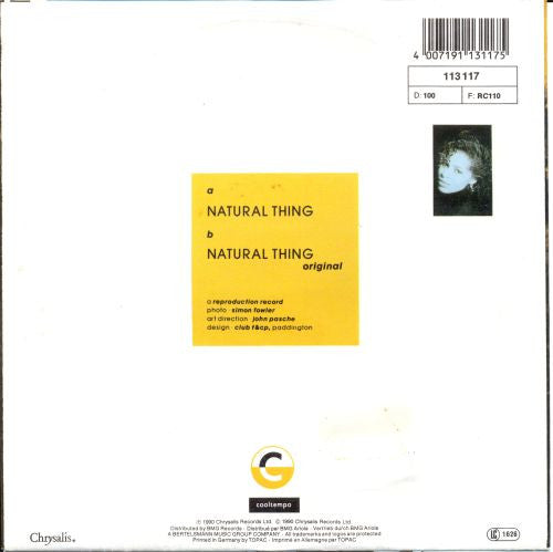 Innocence - Natural Thing 13991 Vinyl Singles Vinyl Goed / Hoes Goed