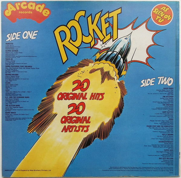 Various - Rocket (LP) 51632 Vinyl LP Vinyl Goed / Hoes Goed