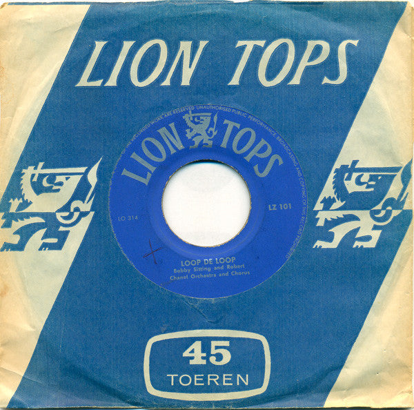 Bobby Sitting - Loop De Loop Vinyl Singles Vinyl Zeer Goed / Hoesje Generic "VINYLSINGLES.NL"