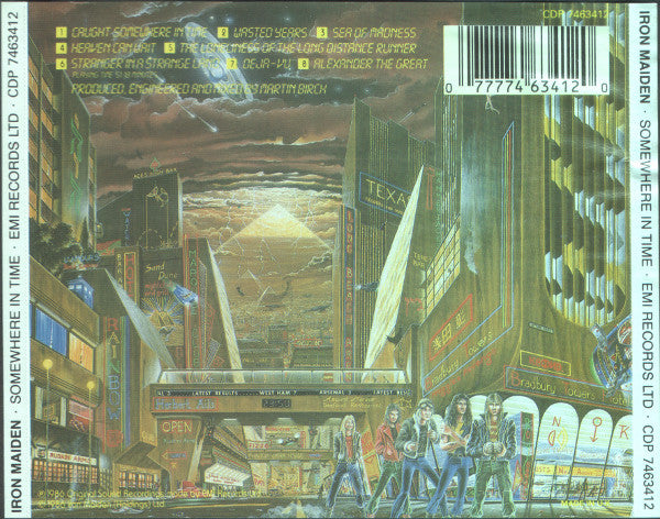 Iron Maiden - Somewhere In Time (CD) Compact Disc Vinyl Goed / Hoes Goed