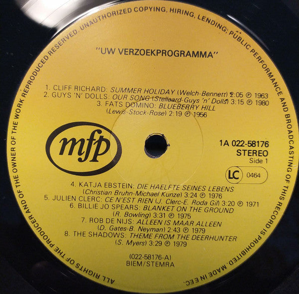 Various - Your Request Program 2 (LP)