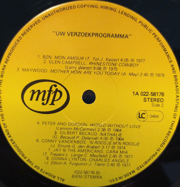 Various - Your Request Program 2 (LP)