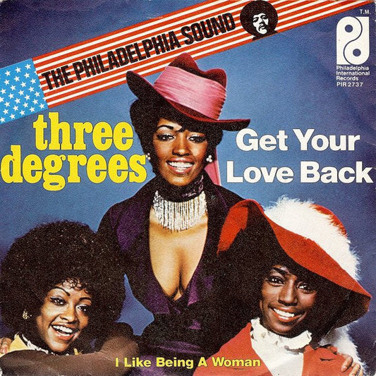 Three Degrees - Get Your Love Back 37885 Vinyl Singles Vinyl Goed / Hoes Goed
